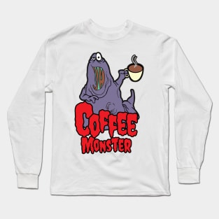 Coffee Monster 01 Long Sleeve T-Shirt